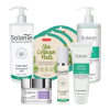 Kit creme Andra pentru ten uscat, peste 45 ani - Solanie - cu crema de zi caviar si masca Aloe Vera