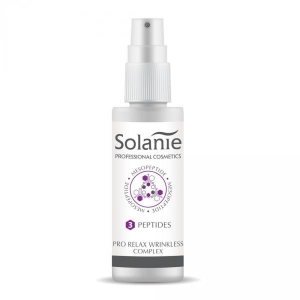 Complex de reducere a ridurilor mimicii Pro Relax Wrinkless 3 Peptide - 30 ml - Solanie