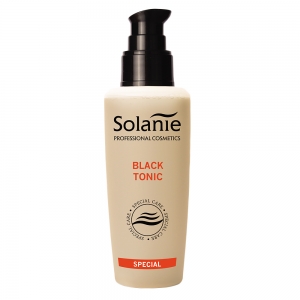 Lotiune tonica neagra pentru ten gras cu ichtiol  - 125 ml - Solanie