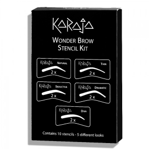 Kit de sabloane pentru sprancene - Wonder Brow - Karaja