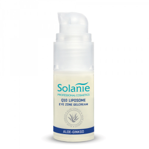 Crema gel antirid pentru ochi cu lipozomi Q10 - 15 ml - Solanie