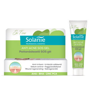Gel SOS pentru tratarea acneei - 15 ml - Solanie