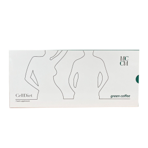Fiola buvabila pentru arderea grasimilor - CellControl Green Coffee - 5 ml x 20 buc - cutie - MCCM