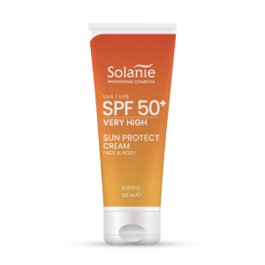 Crema de protectie solara pentru fata si corp SPF 50 - 125 ml - Solanie