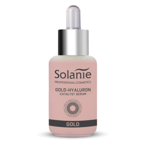 Ser aur cu acid hialuronic - 30 ml - Solanie