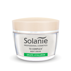 Crema de noapte antirid Struguri - Hialuron - 50 ml - Solanie