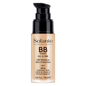 Crema BB cu acid hialuronic si protectie solara SPF 15 - deschis - 30 ml - Solanie