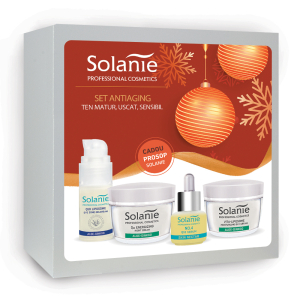 Set AntiAging pentru ten matur, uscat, sensibil - Solanie