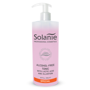 Lotiune tonica dezinfectanta fara alcool - 500 ml - Solanie