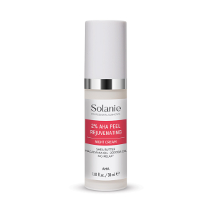 Crema de noapte AHA Peel pentru reintinerire - 30 ml - Solanie