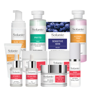 Tratament de Albire si Depigmentare Vita White - Kit Mic - Solanie - Serum Exfoliant AHA Peel 5%