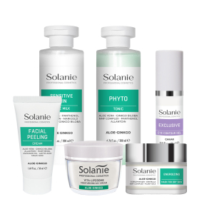Kit creme Maia pentru ten uscat, 20-30 ani - Solanie - cu crema de zi cu lipozomi si masca energizanta