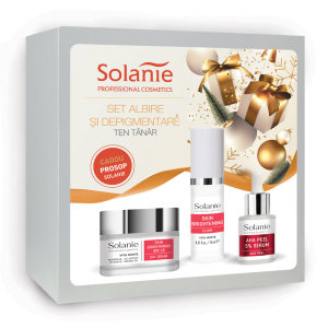 Set Albire si Depigmentare pentru ten tanar - Solanie