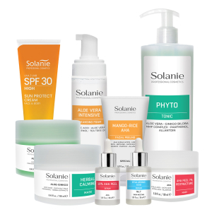 Tratament Regenerare celulara cu Acizi de Fructe - Kit Mare - Solanie