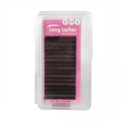 Gene fir cu fir - C/ 0,15 - 8mm - negru - Long Lashes
