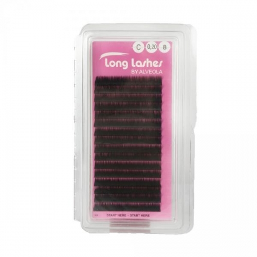 Gene fir cu fir - C/ 0,20 - 8mm - negru - Long Lashes