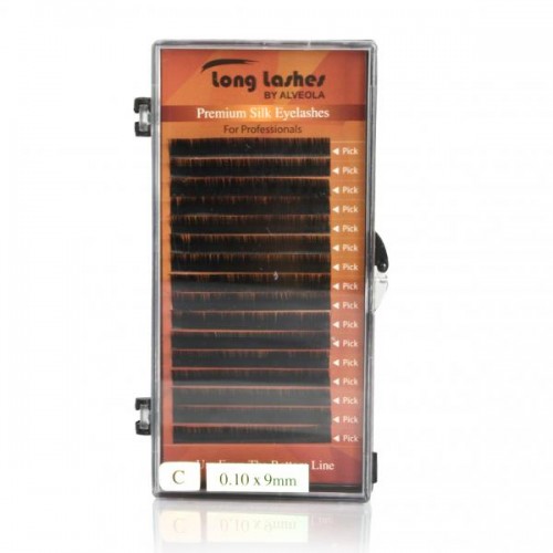 Gene Extreme Volume - C/ 0,10 - 9mm - Matase - Long Lashes
