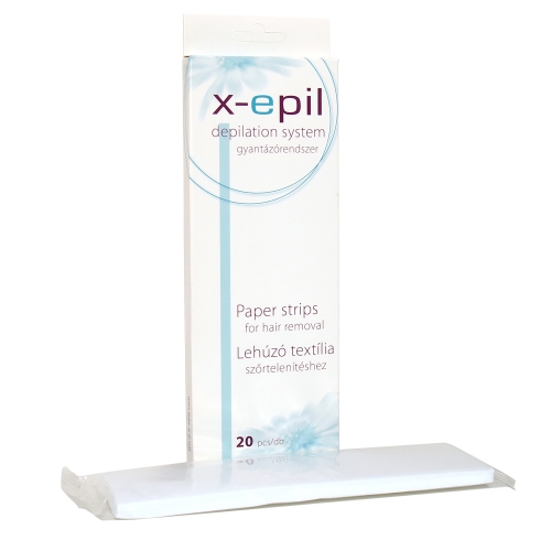 Banda textila pentru depilare - 20 buc - X-Epil
