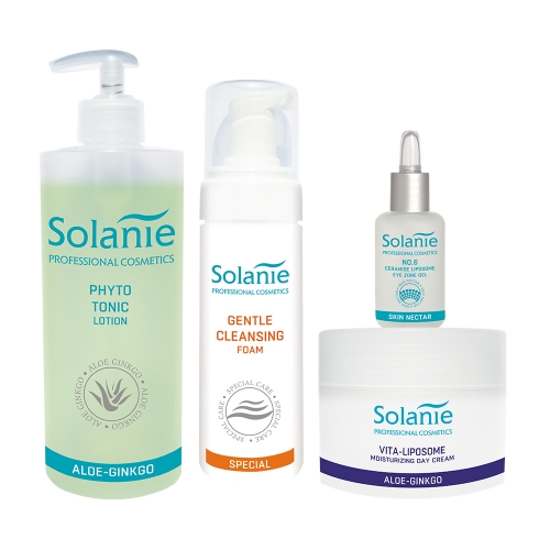 Kit creme faciale pentru uz profesional - Solanie