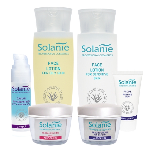 Kit creme Ina pentru ten gras, toate varstele - cu crema niacin si masca calmanta