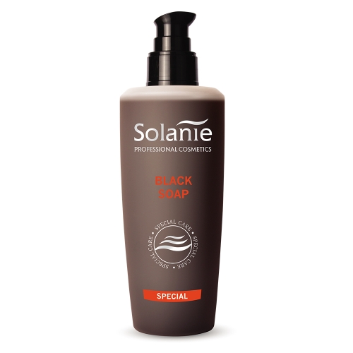 Sapun negru cu ichtiol - 250 ml - Solanie