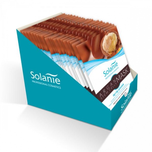 Masca alginata cu celule stem de argan - 8 g x 25 buc. - Solanie