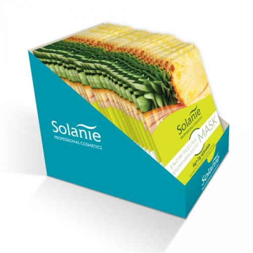 Masca exfolianta enzimatica - 8 g x 25 buc. - Solanie