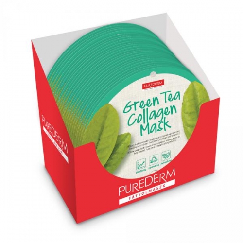 Masca Ceai Verde - cerc - 24 buc. - PureDerm