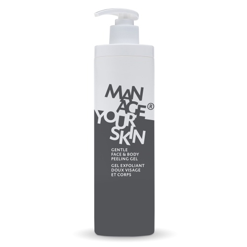 Gel exfoliant pentru barbati fata si corp - 500 ml - Dr Spiller