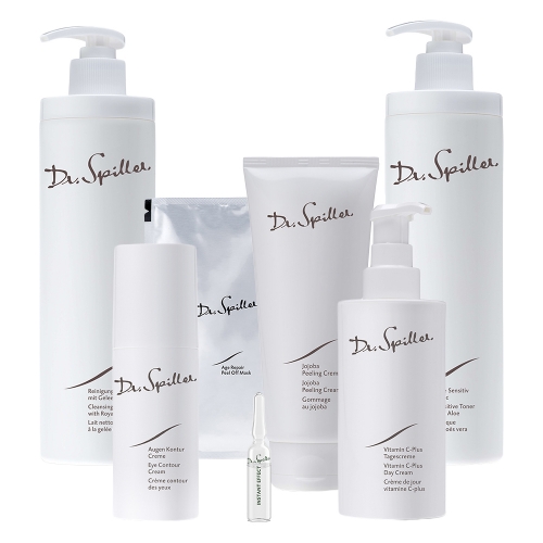 Tratament de Intinerire cu Masca antirid Peel Off - Kit Mare - Dr Spiller