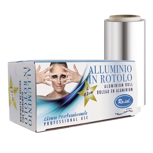 Folie pentru suvite - aluminiu - 12 cm - Roial
