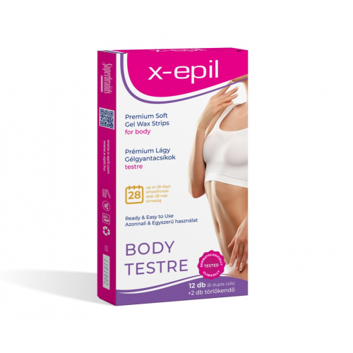 Benzi depilatoare premium pentru corp - X-Epil