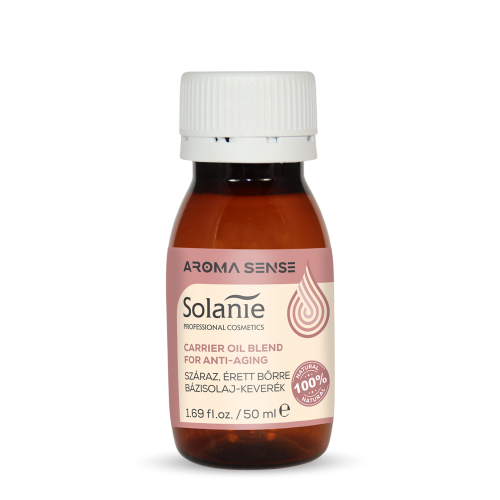 Amestec de uleiuri de baza antiage pentru ten matur si uscat - Aroma Sense - 50 ml - Solanie