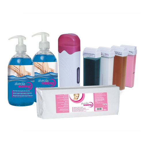 Kit epilare ceara cu ulei