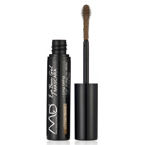 Mascara gel pentru sprancene - 9 ml - MD - Dark Blond - Nr. 3