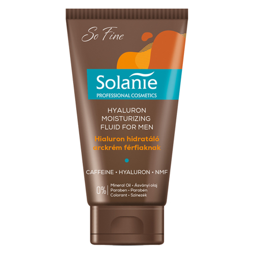 Fluid hidratant pentru barbati cu acid hialuronic - So Fine - 50 ml - Solanie