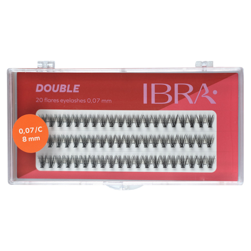 Gene false smocuri DOUBLE - C/ 0,07 - 8 mm - Ibra