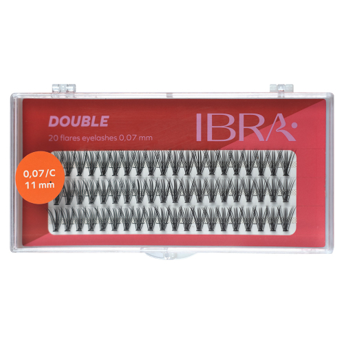 Gene false smocuri DOUBLE - C/ 0,07 - 11 mm - Ibra