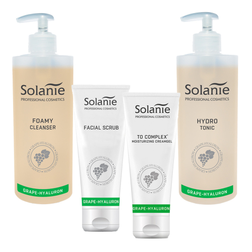 Kit Regenerant pentru ten matur, normal, seboreic - mare - Solanie