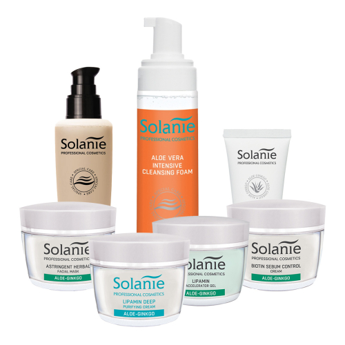 Tratament pentru ten Seboreic Deshidratat - Kit Mic - Solanie