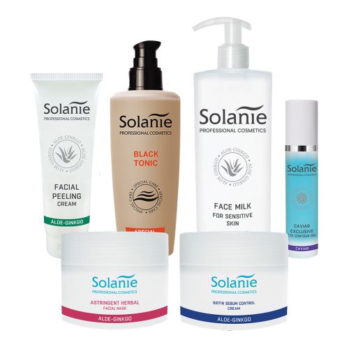 Kit creme Silvia pentru ten gras, toate varstele - Solanie