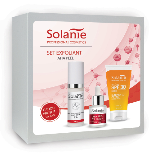 Set Exfoliant AHA Peel - Solanie