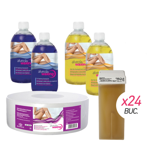 Kit epilare cu ceara de unica folosinta