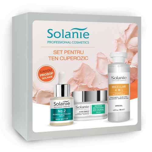 Set pentru ten cuperozic - Solanie