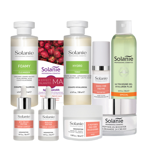 Tratament ten cuperozic cu MezoPeptide - Kit Mic - Solanie
