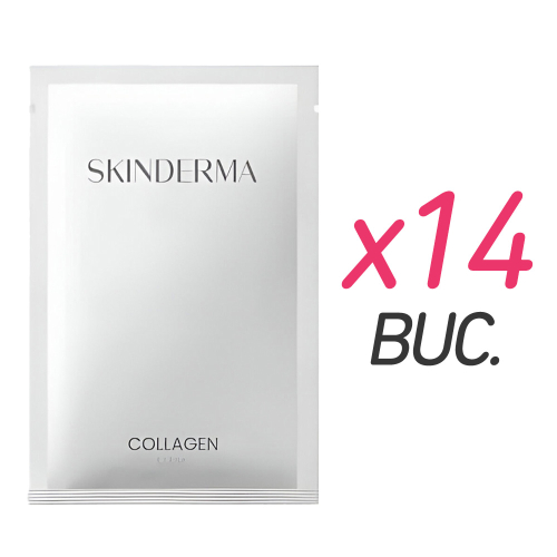 Masca cu Colagen - 30 ml x 14 buc - cutie - Skinderma