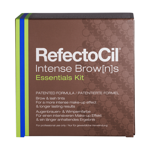 Set starter Intense Browns pentru vopsirea sprancenelor - Refectocil