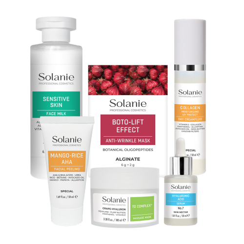 Tratament Facial 4 in 1 - Kit Mic - Solanie