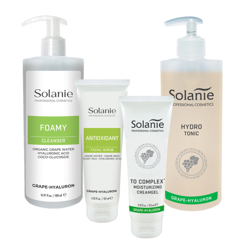 Kit Regenerant pentru ten matur, normal, seboreic - mare - Solanie