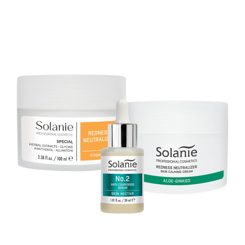 Kit pentru ten Cuperozic - Solanie